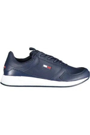 Tommy Hilfiger Homme, Chaussures, Bleu, Taille: 44 EU Baskets Homme en Polyéthylène Bleu