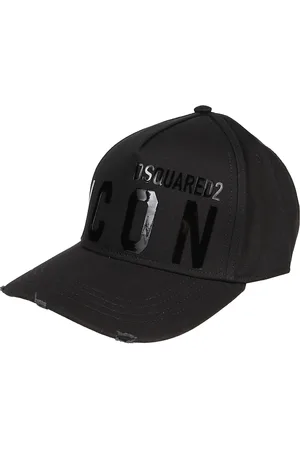 Dsquared2 Homme, Accessoires, Noir, Taille: ONE Size Casquette de Baseball Sportive pour Homme