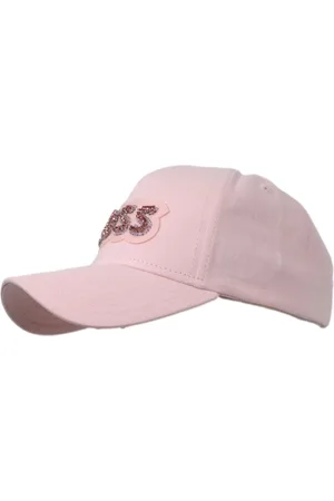 HUGO BOSS Homme, Accessoires, Rose, Taille: ONE Size Chapeau Visière Logo Scintillant Lilyan-St