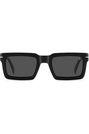 DB EYEWEAR BY DAVID BECKHAM Unisex, Accessoires, Noir, Taille: 51 MM Lunettes de Soleil Aviateur Bleues Élégantes