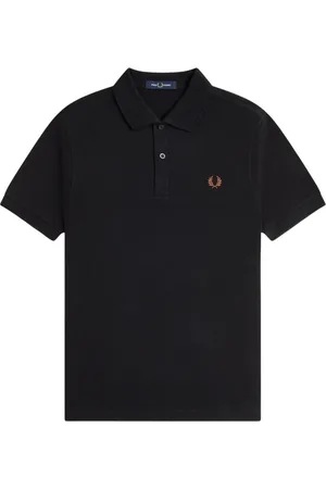 Fred Perry Homme, Tops, Noir, Taille: S Polo Classique en Coton