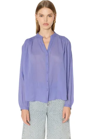 Berenice Femme, Blouses et Chemises, Violet, Taille: 36 FR Cassandra Chemise violette