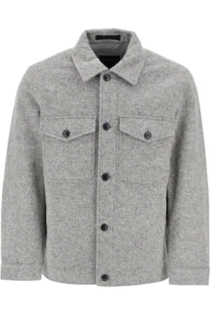 Woolrich Homme, Vestes, Gris, Taille: M Veste Élégante pour Toutes Occasions