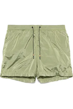 RRD Homme, Maillots de bain, Vert, Taille: M Short de bain vert avec cordon de serrage