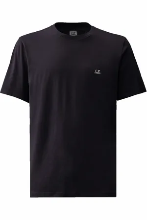 C.P. Company Homme, Tops, Bleu, Taille: 2XL T-shirt Goggle en jersey de coton