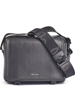 Paul Smith Homme, Sacs, Noir, Taille: ONE Size Sac bandoulière Saffiano noir