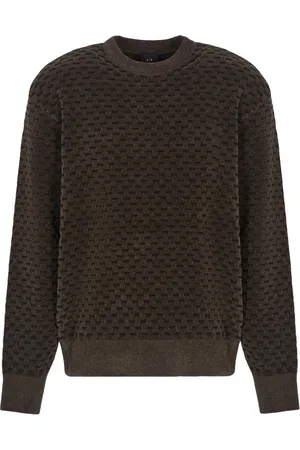 Armani Exchange Homme, Pulls, Brun, Taille: S Pulls élégants pour un Look Tendance