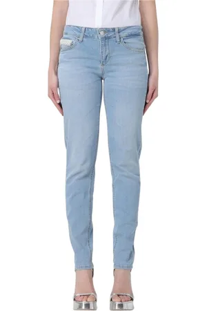 Liu Jo Femme, Jeans, Bleu, Taille: W29 Jean Droit avec Perles