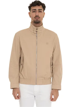 HUGO BOSS Homme, Vestes, , Taille: L Bomber avec logo et fermeture éclair