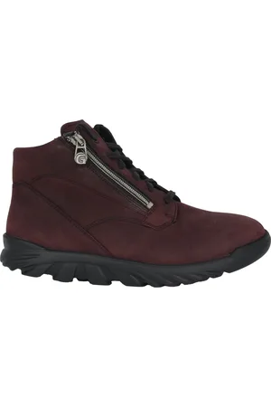 Ganter Femme, Chaussures, Rouge, Taille: 38 EU Bottine large rouge