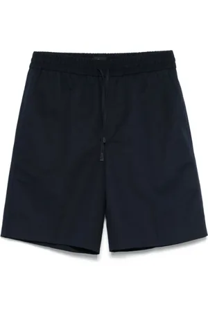 BRIONI Homme, Shorts, Bleu, Taille: L Shorts texturés bleu marine avec poches