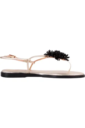 Ancient Greek Sandals Femme, Chaussures, Jaune, Taille: 36 EU Rikki Sandale à Perles