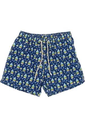 MC2 SAINT BARTH Homme, Maillots de bain, Bleu, Taille: L Vêtements Mer Bleu Short de Bain