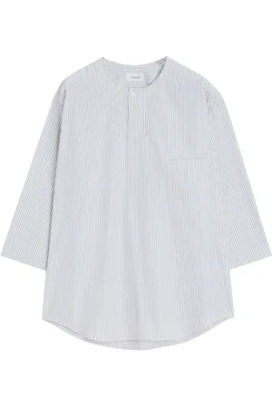 LEMAIRE Homme, Blouses et Chemises, Blanc, Taille: M Henley Top