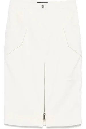 BARBARA BUI Femme, Jupes, Blanc, Taille: 42 FR Jupe Midi Élégante