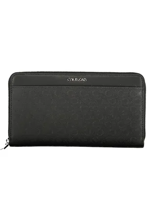Calvin Klein Femme, Accessoires, Noir, Taille: ONE Size Portefeuille femme noir blocage Rfid