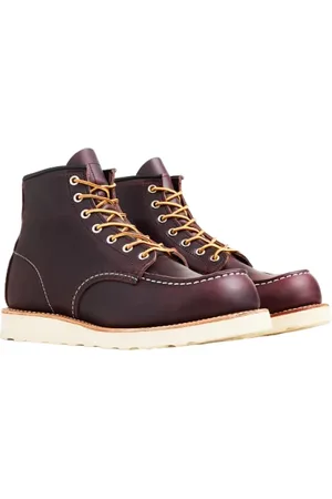 Red Wing Homme, Chaussures, Brun, Taille: 45 EU Bottes Classic Moc Black Cherry