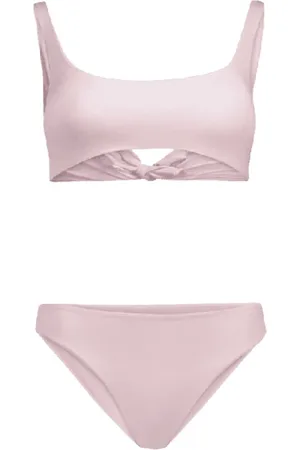 FISICO Femme, Maillots de bain, Rose, Taille: 40 FR Ensemble soutien-gorge et culotte en dentelle rose