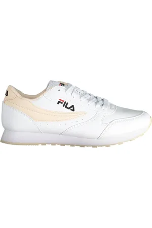 Fila Femme, Chaussures, Blanc, Taille: 40 EU Baskets Sportives Blanc Détails Contrastés