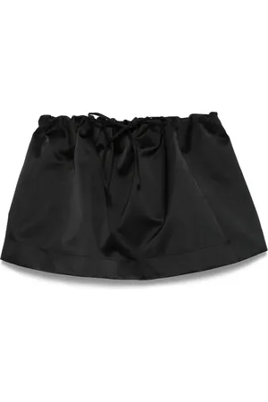 Nº21 Femme, Tops, Noir, Taille: 42 FR Haut Bandeau à Cordon Coupe Évasée