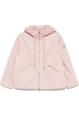 Moncler Femme, Vestes, Rose, Taille: 40 FR Veste Rose avec Détails en Gros-grain