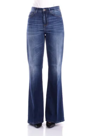 Dondup Femme, Jeans, Bleu, Taille: W27 Jean Bleu avec Logo et Poches