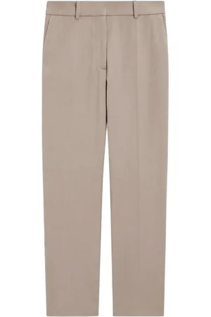 Joseph Femme, Pantalons, Gris, Taille: 42 FR Pantalon en Gabardine Stretch - Longueur Cheville