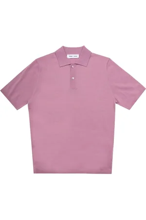 Samsøe Samsøe Homme, Tops, Rose, Taille: XL Pull Polo Tricoté Rosa