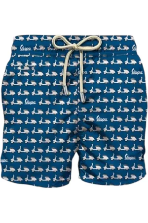 MC2 SAINT BARTH Homme, Maillots de bain, Bleu, Taille: XL Maillot de Bain Mini Vespa Homme