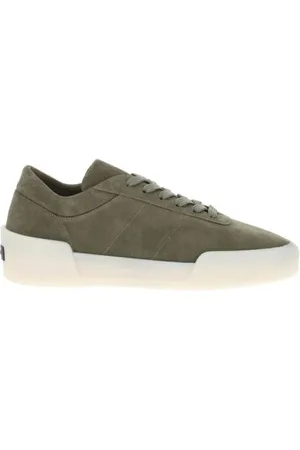 FEAR OF GOD Homme, Chaussures, Vert, Taille: 43 EU Baskets Basses Minimalistes avec Semelle en Caoutchouc