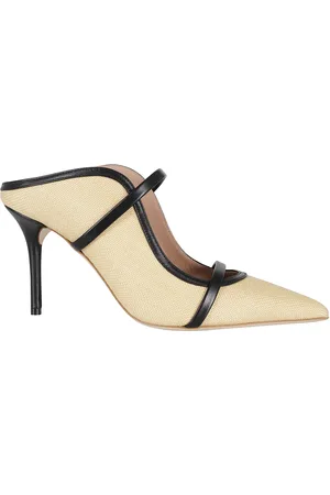 MALONE SOULIERS Femme, Chaussures, , Taille: 37 EU Mule Maureen en Raphia Naturel