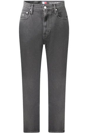 Tommy Hilfiger Femme, Jeans, Gris, Taille: W25 L32 Jean Mom en Coton Noir