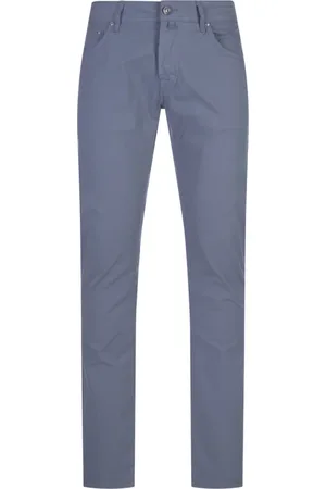 Jacob Cohen Homme, Pantalons, Bleu, Taille: W36 Pantalon Slim Fit 5 Poches Bleu