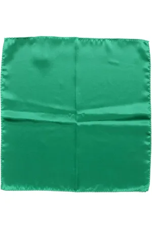 Dolce & Gabbana Homme, Accessoires, Vert, Taille: ONE Size Mouchoir de Poche Homme au Design Élégant