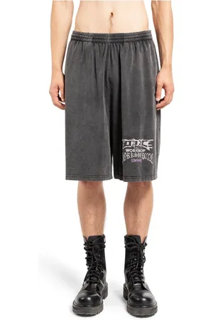 032c Homme, Shorts, Noir, Taille: L Shorts Confort Telepresence Noirs