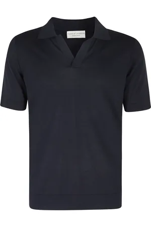 FILIPPO DE LAURENTIIS Homme, Tops, Bleu, Taille: 3XL Polo Skipper en Coton