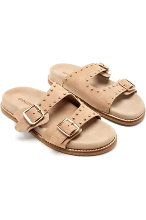 Gioseppo Femme, Chaussures, , Taille: 40 EU Sandale en cuir clouté avec double boucle