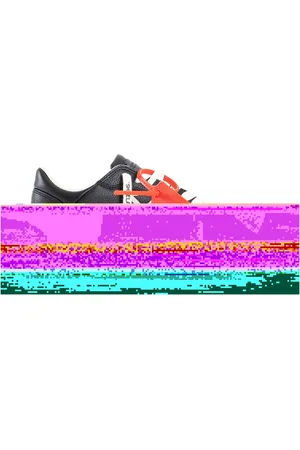 OFF-WHITE Homme, Chaussures, Noir, Taille: 40 EU Baskets Vulcanisées en Cuir Noir