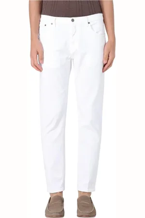 Dondup Homme, Jeans, Blanc, Taille: W35 Shorts en Denim Sable