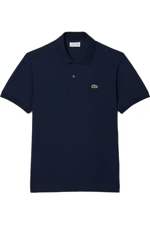 Lacoste Homme, Tops, Bleu, Taille: S Chemise à Col à Côtes Iberis