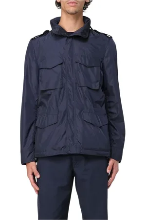 Aspesi Homme, Vestes, Bleu, Taille: S Veste de Champ Bleue pour Homme
