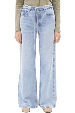 Armedangels Femme, Jeans, Bleu, Taille: 32 FR L32 Jean Large