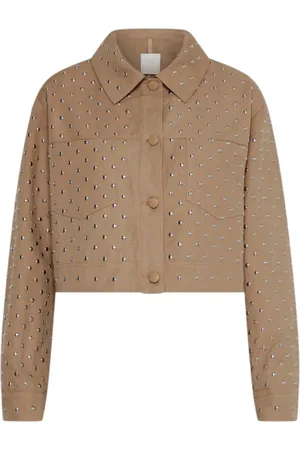 MARELLA Femme, Vestes, , Taille: 38 FR Veste avec Clous Géométriques