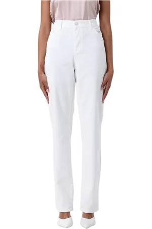 Liu Jo Femme, Jeans, Blanc, Taille: W33 Jean Droit Blanc