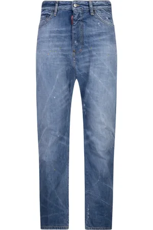 Dsquared2 Homme, Jeans, Bleu, Taille: S Jean London Bro Bleu Lavé
