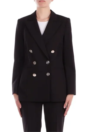 Liu Jo Femme, Vestes, Noir, Taille: 40 FR Vestes Noires Collection 1 Logo