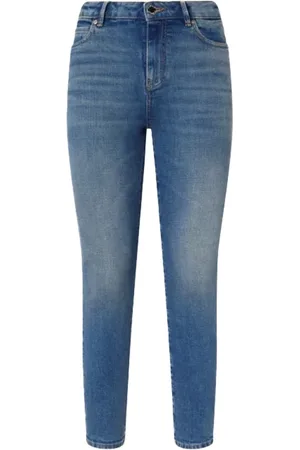 Pinko Femme, Jeans, Bleu, Taille: W30 Jeans Skinny Sabrina avec Strass