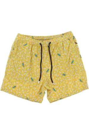 MC2 SAINT BARTH Homme, Maillots de bain, Jaune, Taille: S Jaune Vêtements Mer Short de Bain Confort Léger