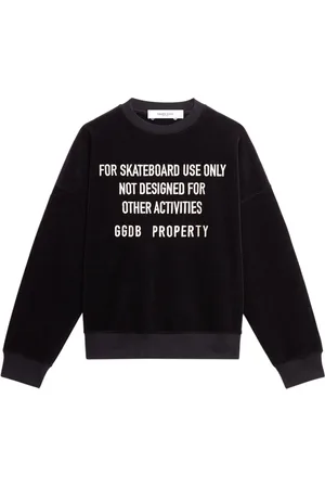 Golden Goose Homme, Sweatshirts et sweats à capuche, Noir, Taille: M Journey Unisex Crew Neck Sweater