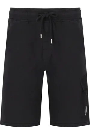 C.P. Company Homme, Shorts, Noir, Taille: XL Shorts Bermuda en Molleton Noir